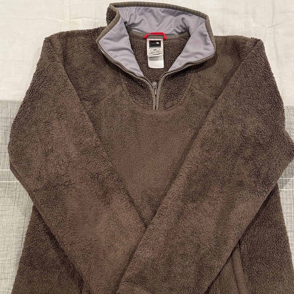 The North Face Women's Olive Green Fleece Pullover